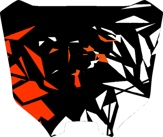 Honda Number Board Keyring - 004