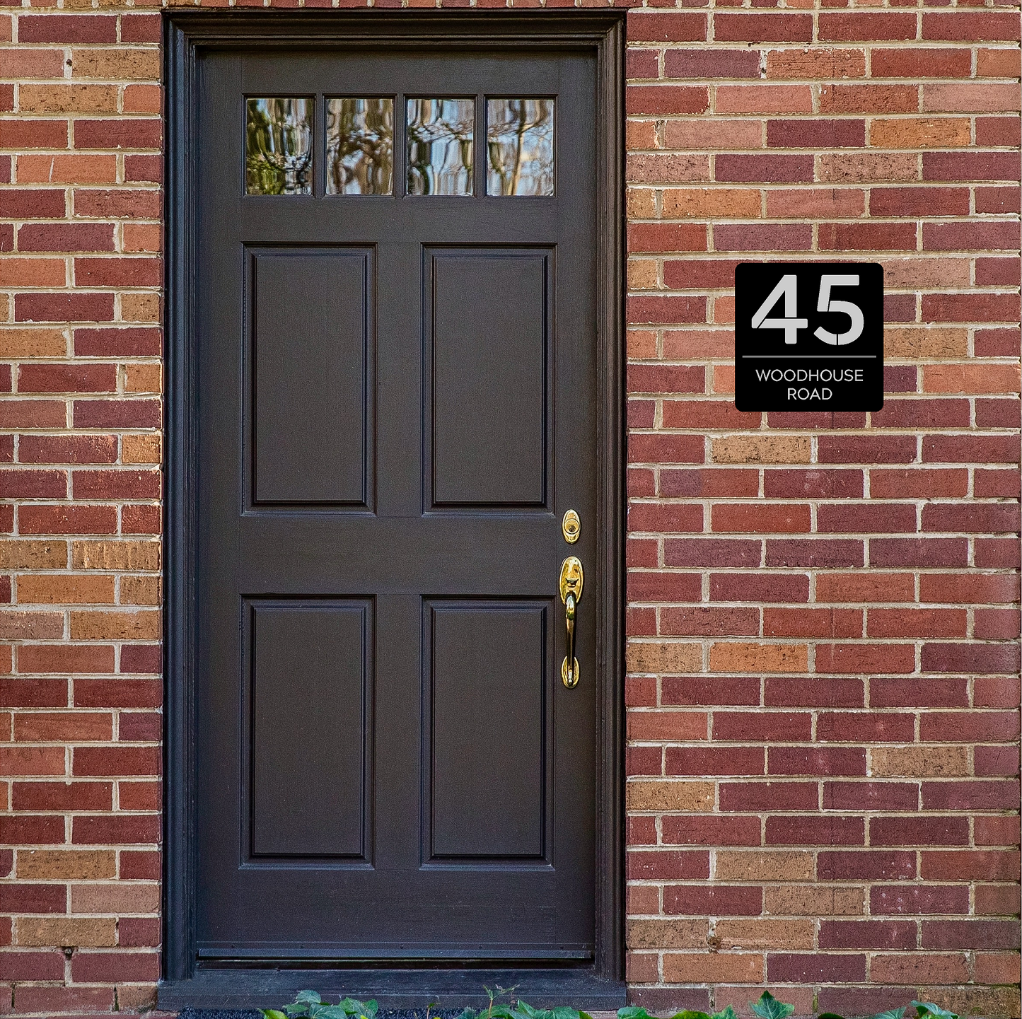 Modern House Sign - 200mm x 200mm