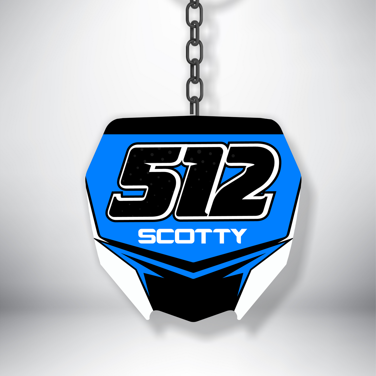 Yamaha Number Board Keyring - 003