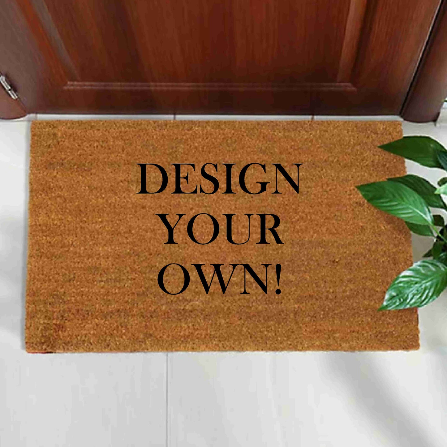 Personalised Door Mat Design your own - 75cm x 45cm 004