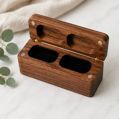 Personalised Ring Box, Wedding Ring Box, Wooden Ring Box, Double Ring Box, Engraved Ring Box, Wedding Ring Holder, Personalised Wedding Gift, Ring Bearer Box, Best Man Ring Box, Wedding Keepsake, Custom Ring Box, Wedding Accessories
