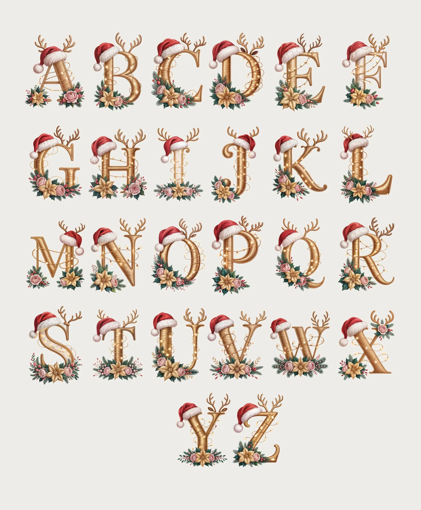 Personalised Letter Alphabet Bauble – Cute Festive Acrylic Ornament – Custom Family Name Xmas Tree Decoration